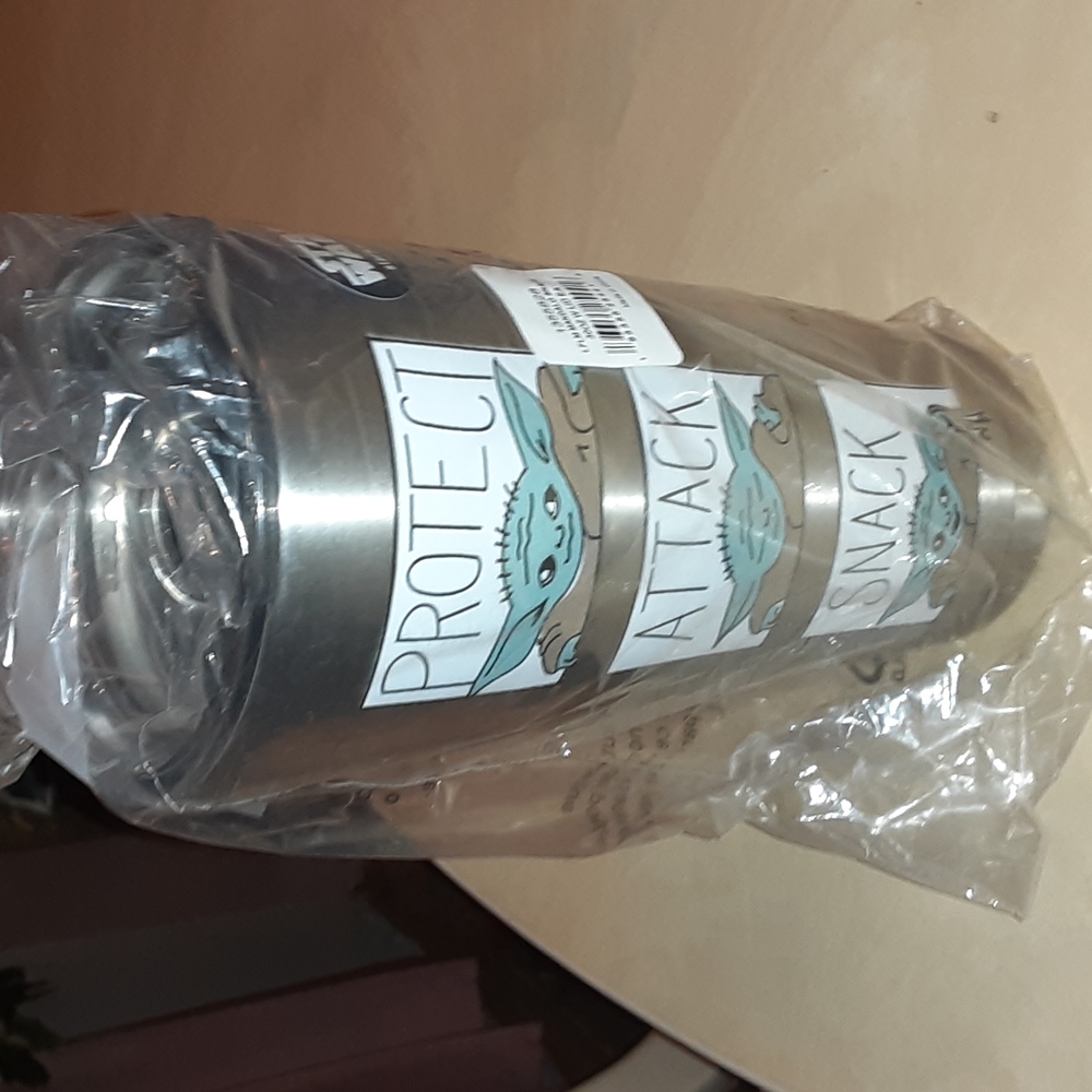 The Mandalorian Snack 30-Oz Stainless Steel Tumbler, Star War's